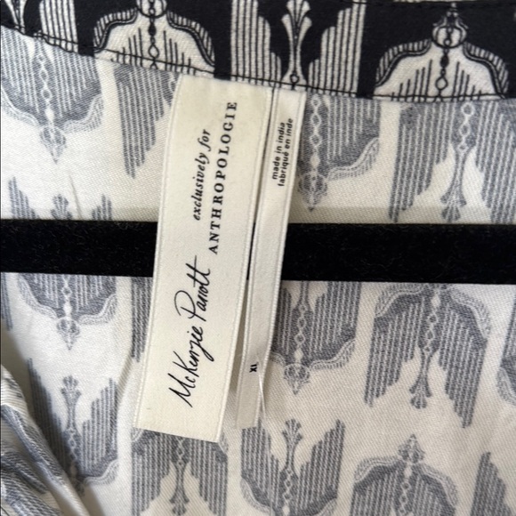 Kenzie Parrott Ruffle-Sleeve Flannel Sleep Dress - Picture 5 of 7